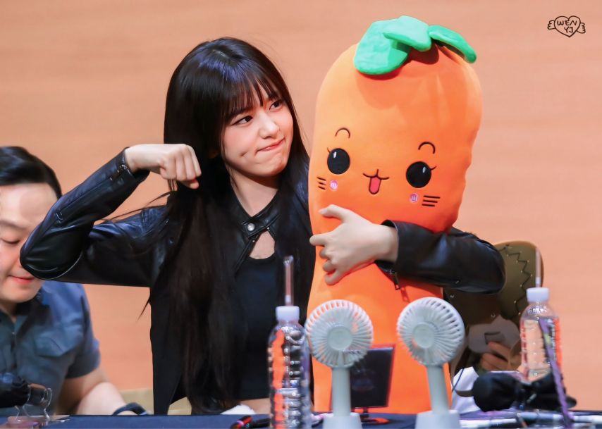 유쾌한 안댕댕 안유진 (아이브)