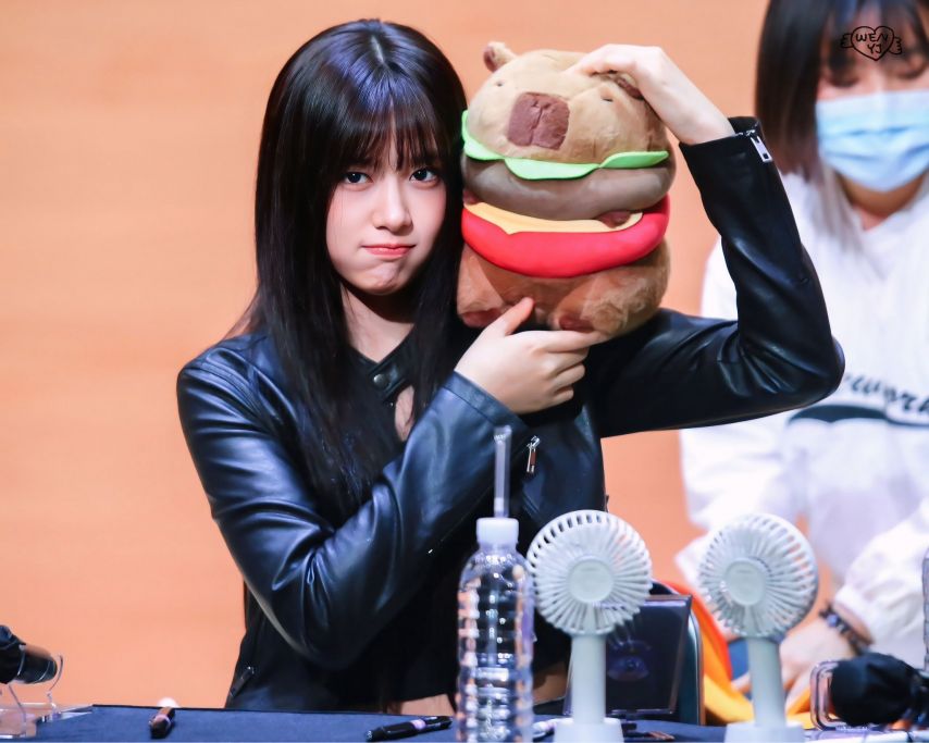 유쾌한 안댕댕 안유진 (아이브)