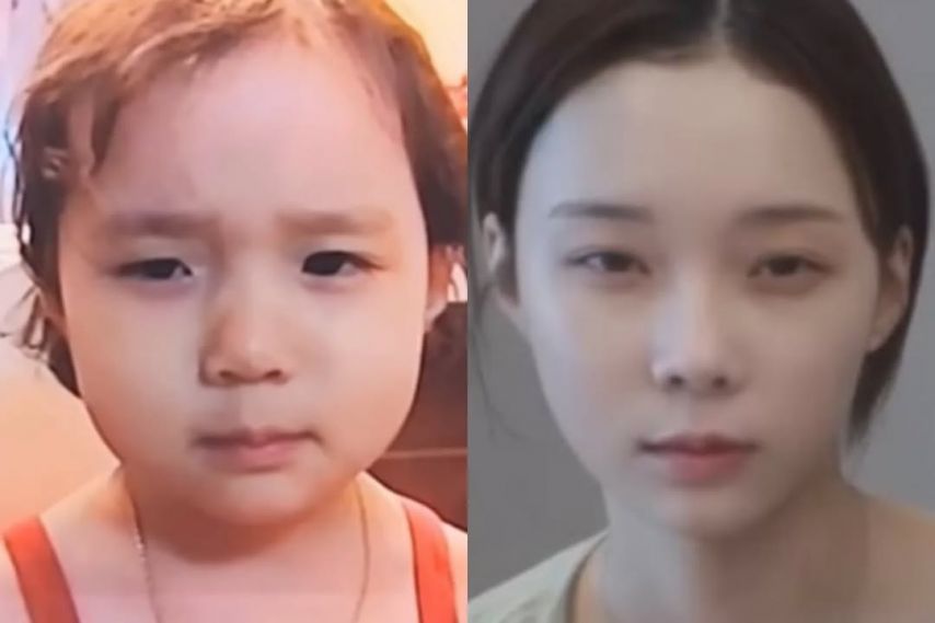 애기때 모습 그대로 몸만 큰 윈터(에스파)