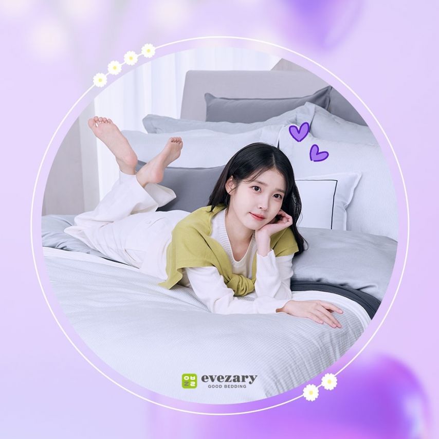아이유 뉴발란스 및 이브자리 우리은행 제이에스티나 생일 축하