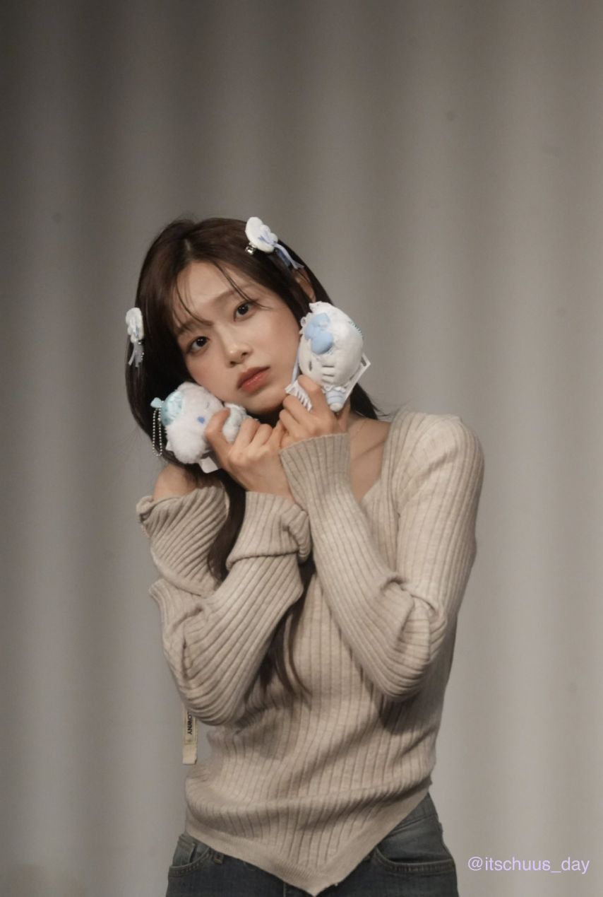 츄 팬사인회 등