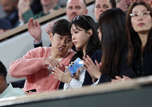 롤랑가로스 대회에 간 이강인과 여친