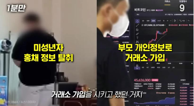 일부 청소년들의 돈벌이, 홍채매매