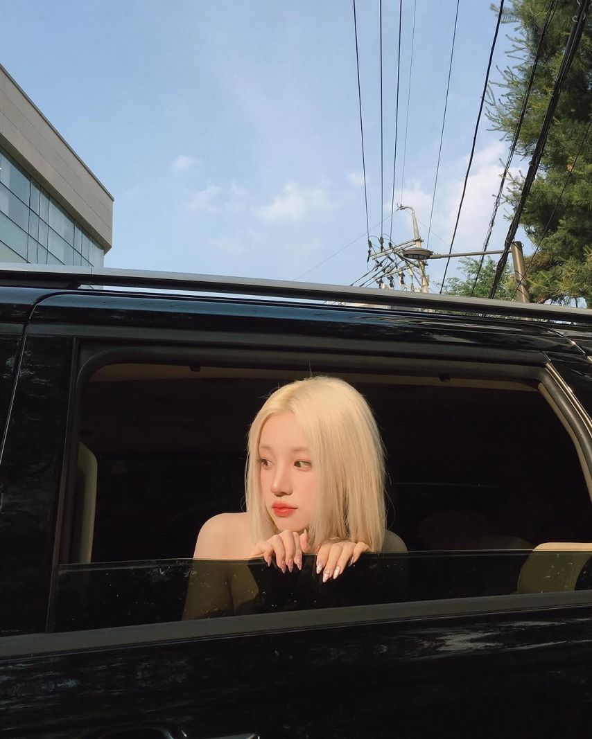 아이들 우기 SNS
