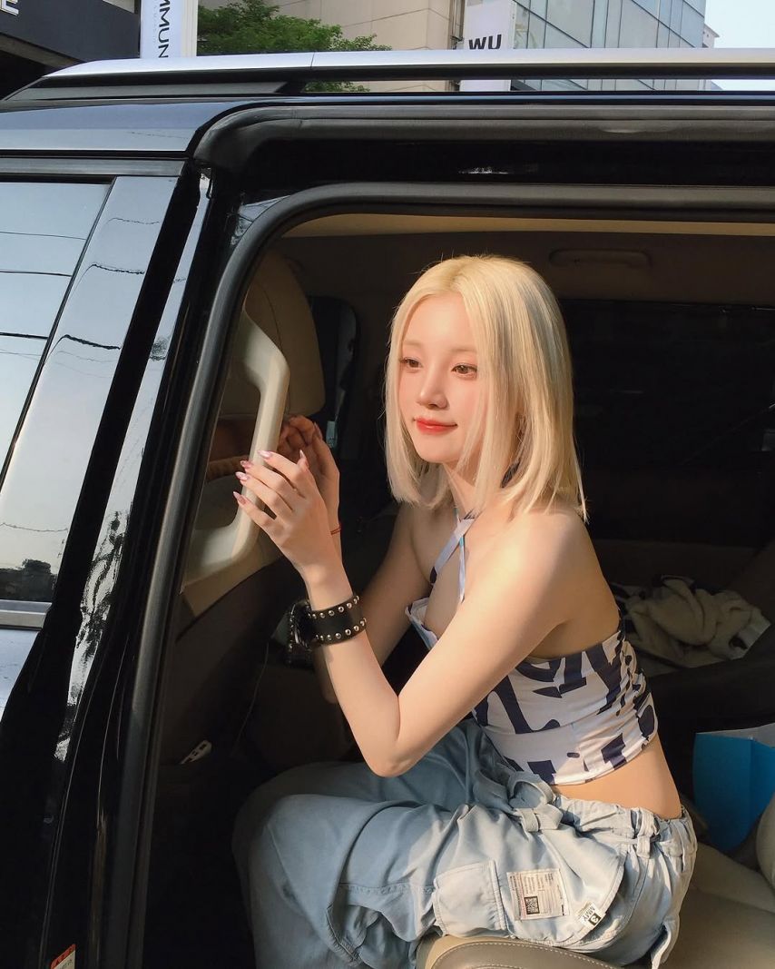 아이들 우기 SNS