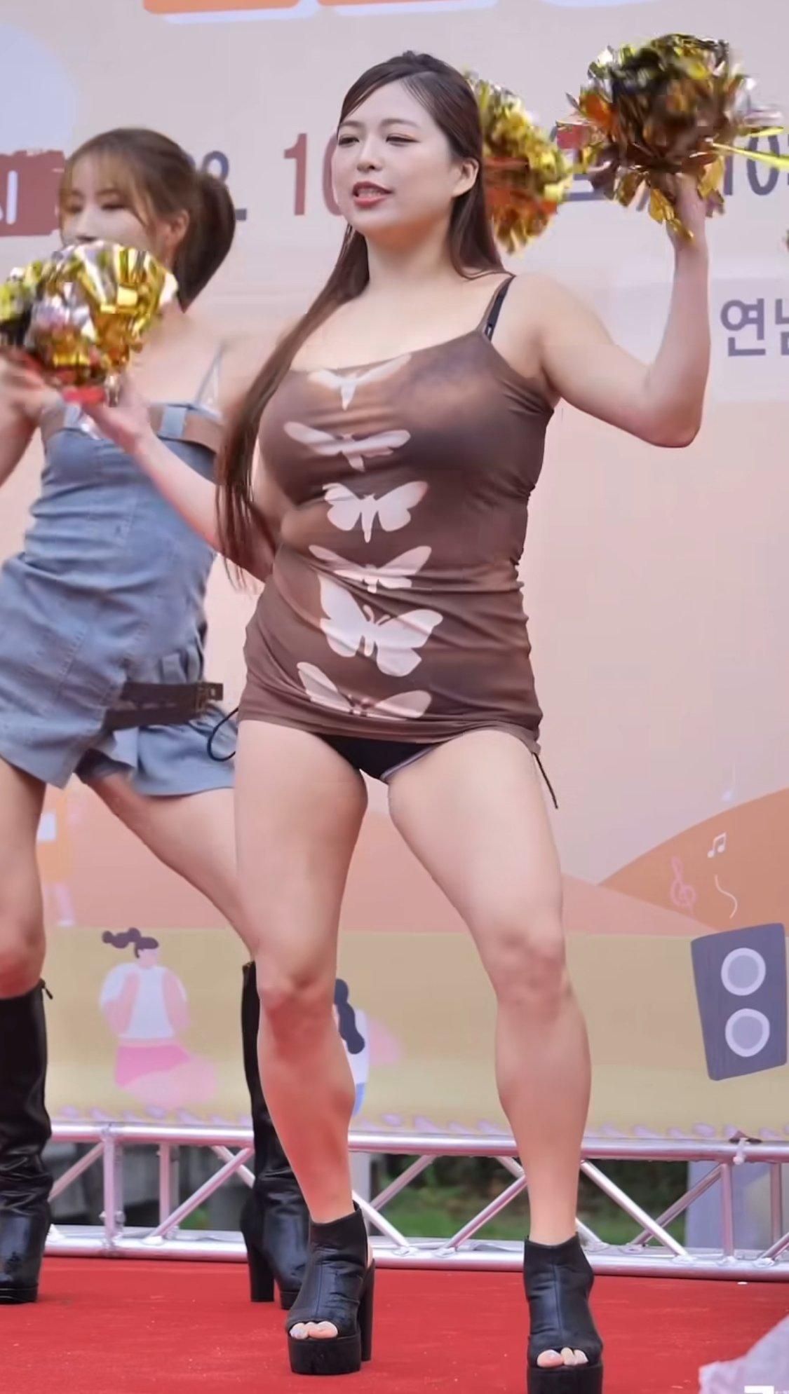 ㅇㅎ)인스타 몸매 눈나의 실물 비교후 민심폭발