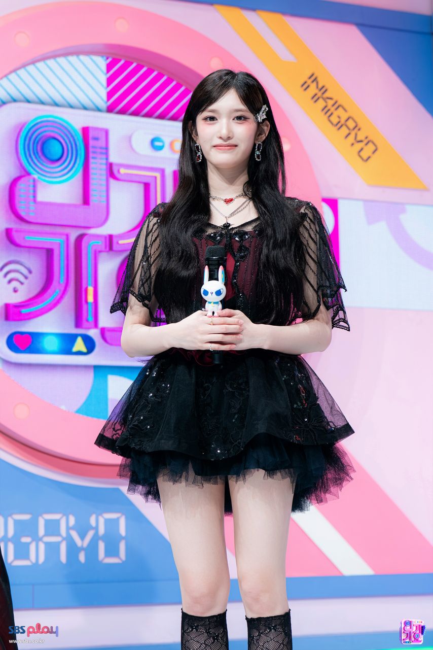 아이브 이서 인기가요 현장포토