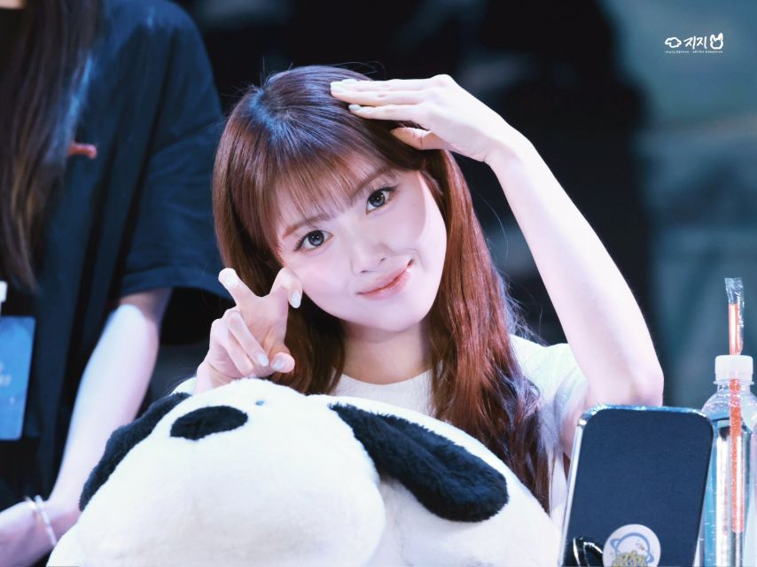 엔믹스 지우 샹하이 팬싸