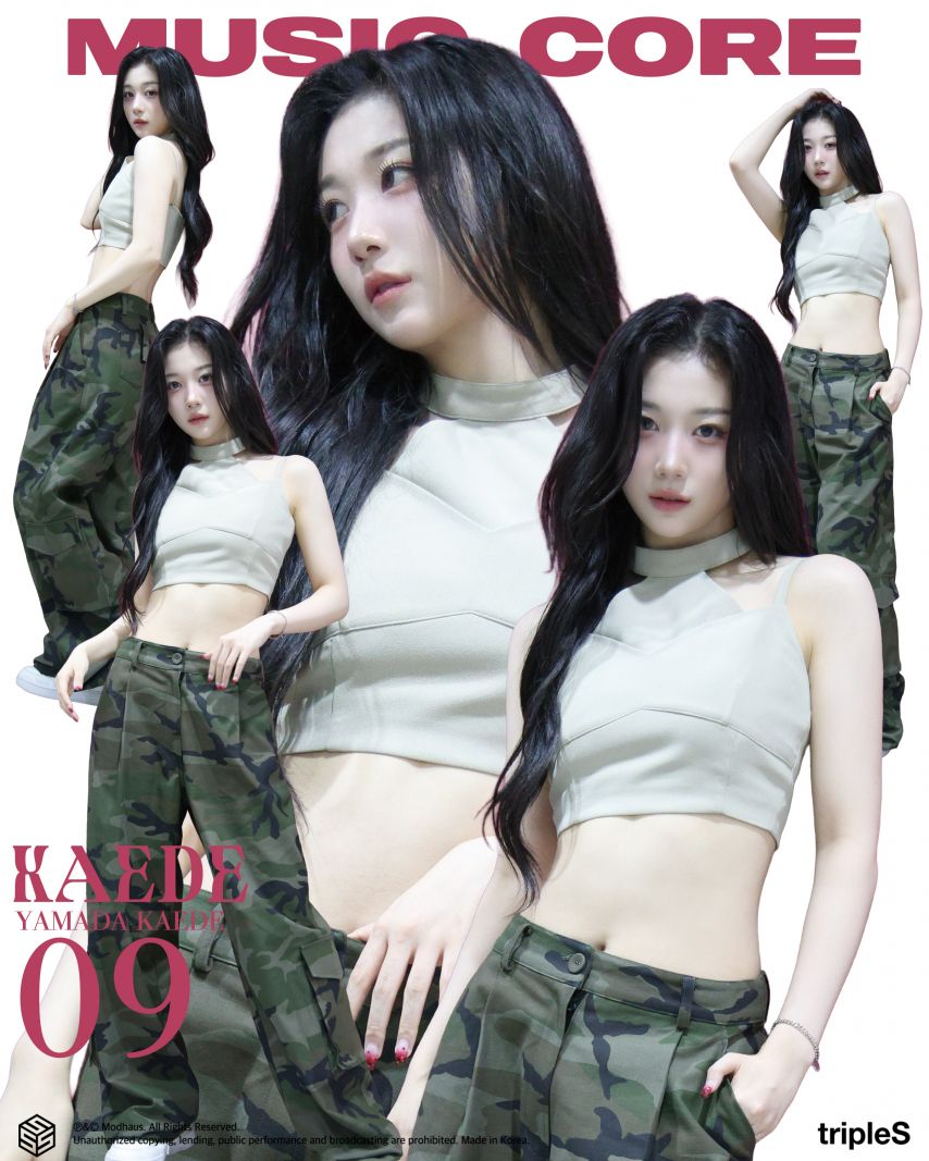 [tripleS] 깨어 음악방송 1주차 나경,카에데의 LOOKBOOK