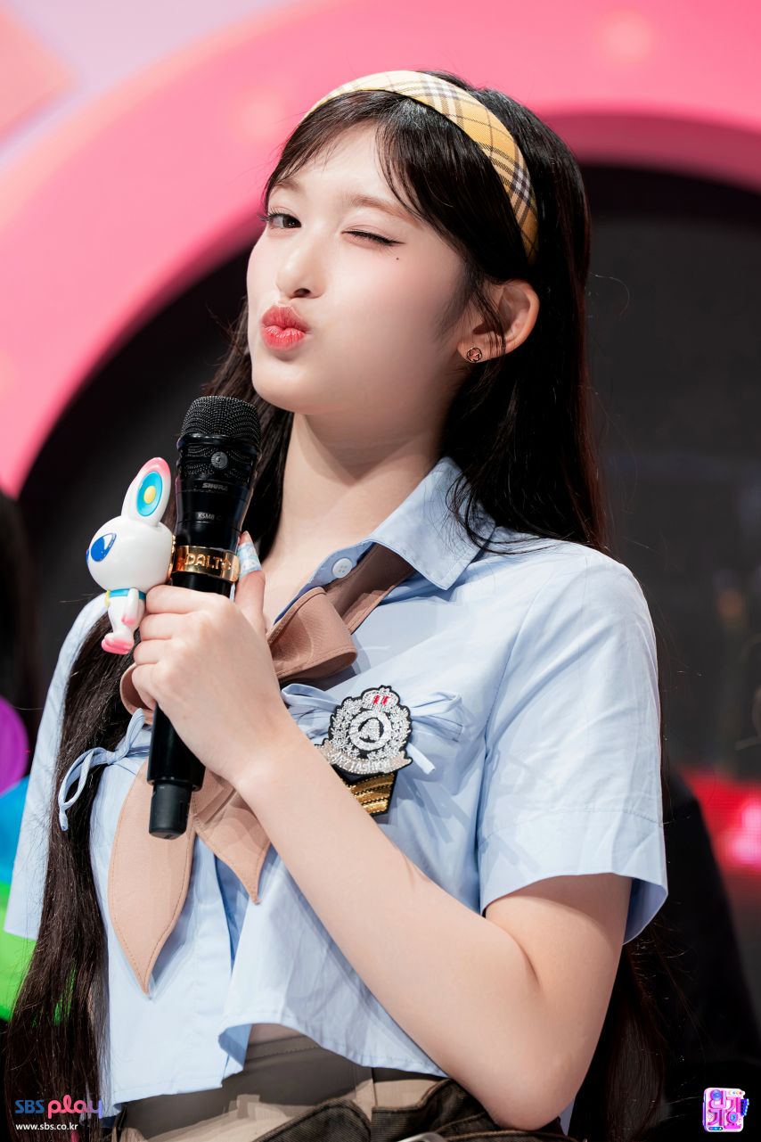 아이브 이서 인기가요 현장포토