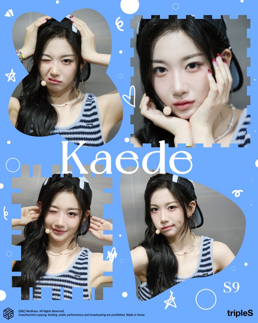 [tripleS] 깨어 음악방송 2주차 나경,카에데의 LOOKBOOK