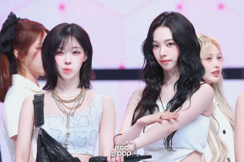 에스파 음악중심 1위 현장포토