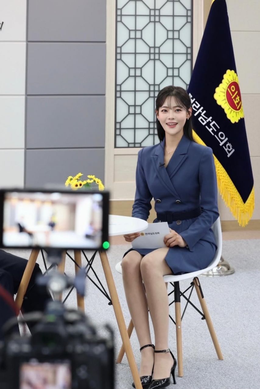 이다솔 아나운서 각선미