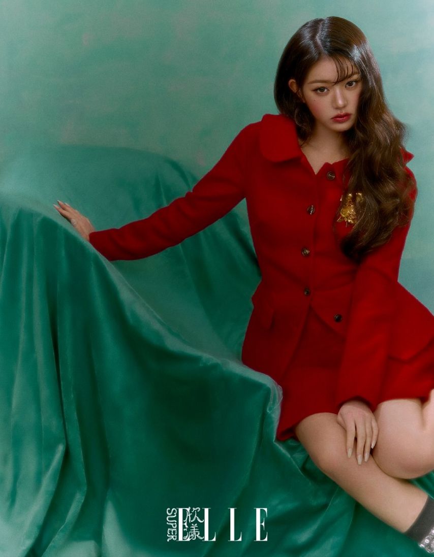 아이브 장원영 ELLE 차이나,다이슨
