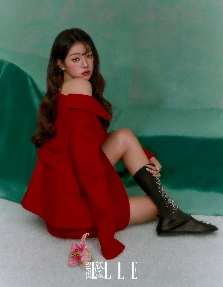 아이브 장원영 ELLE 차이나,다이슨