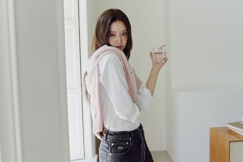 아이브 안유진 라코스테