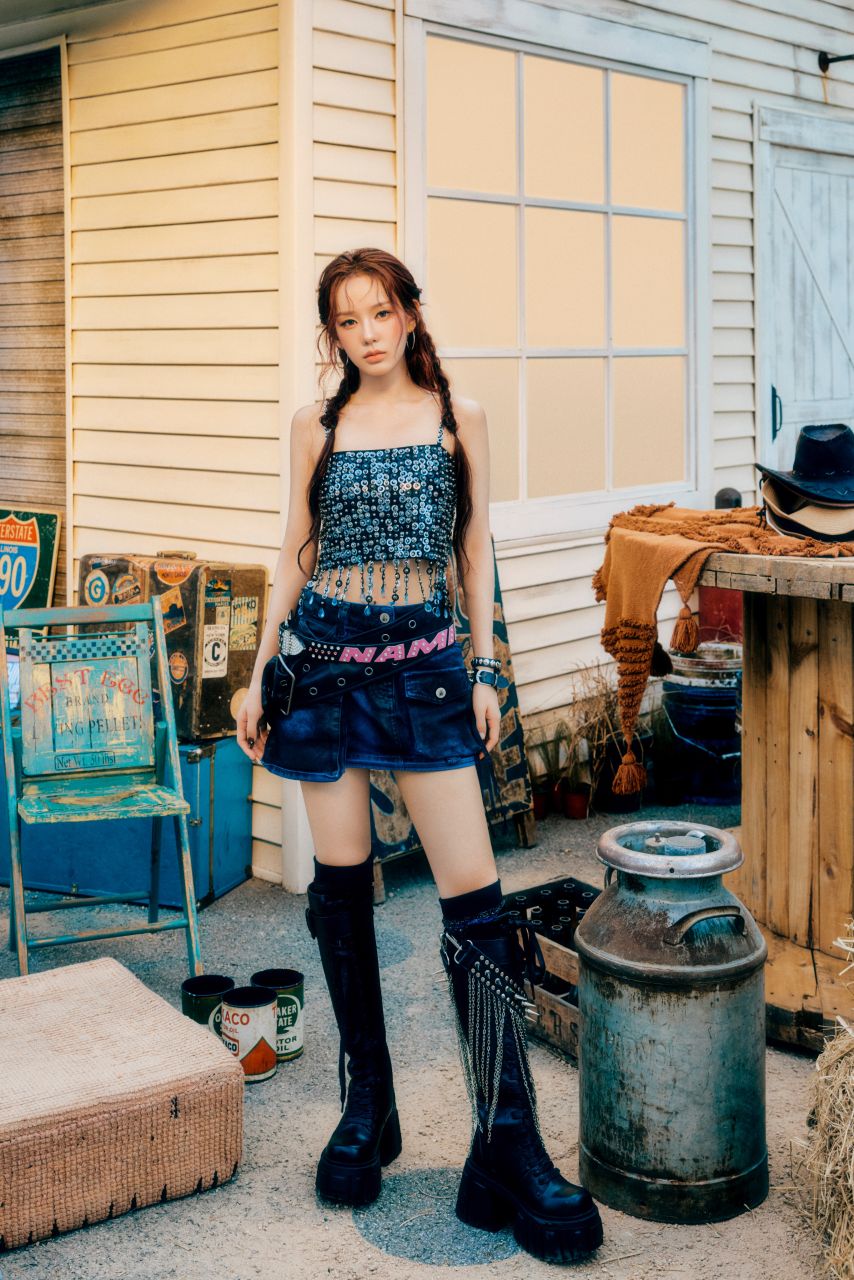 izna 2nd Mini Album 'Not Just Pretty' Concept Photo 유사랑, 최정은, 정세비