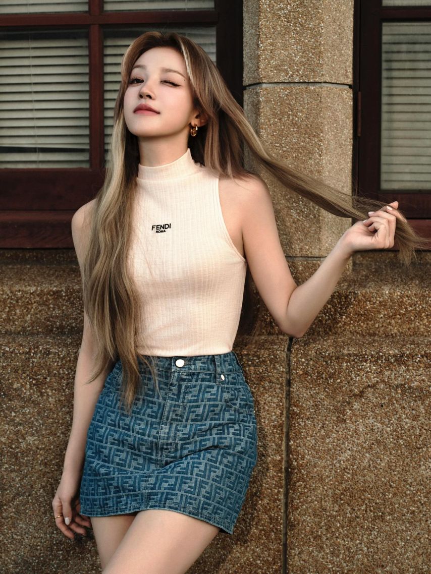 아이들 우기 SNS