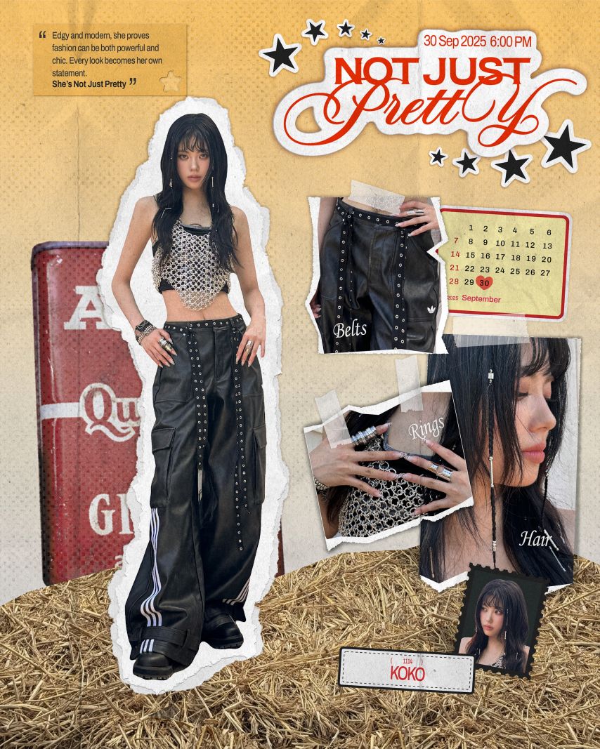 izna 2nd Mini Album 'Not Just Pretty''Not Just Pretty' Outfit Scrap #1