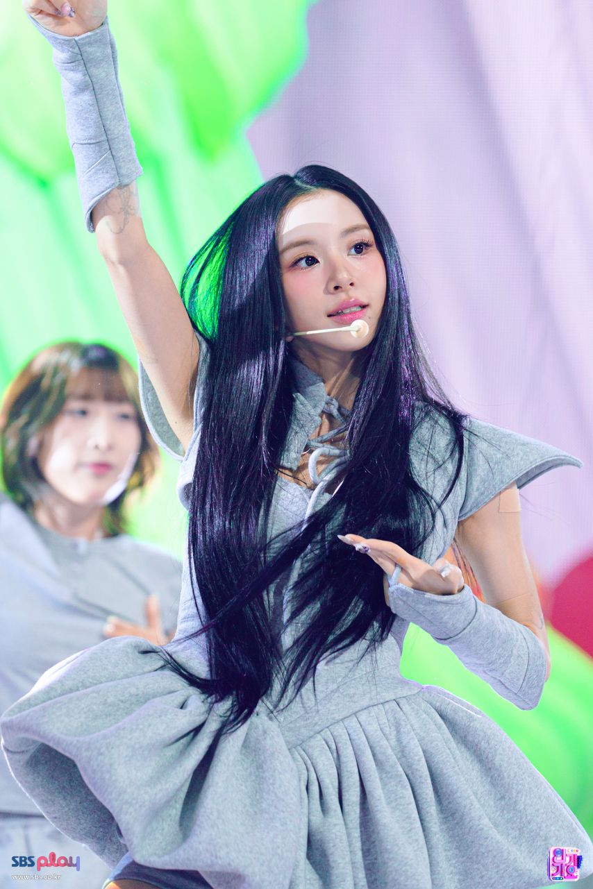 트와이스 채영 인기가요 현장포토