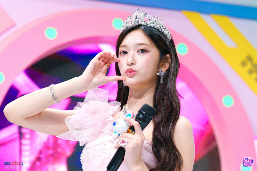아이브 이서 인기가요 현장포토