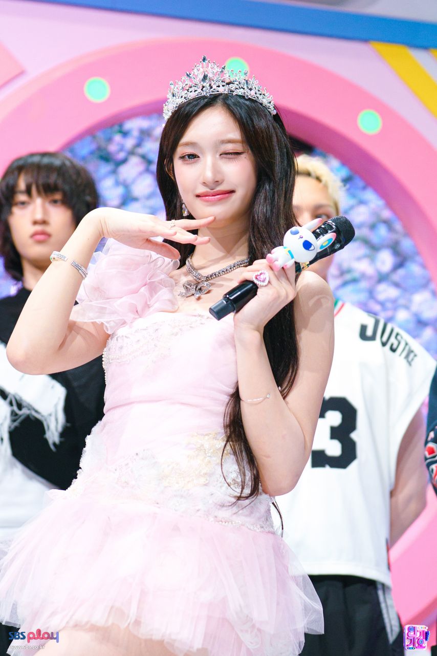 아이브 이서 인기가요 현장포토