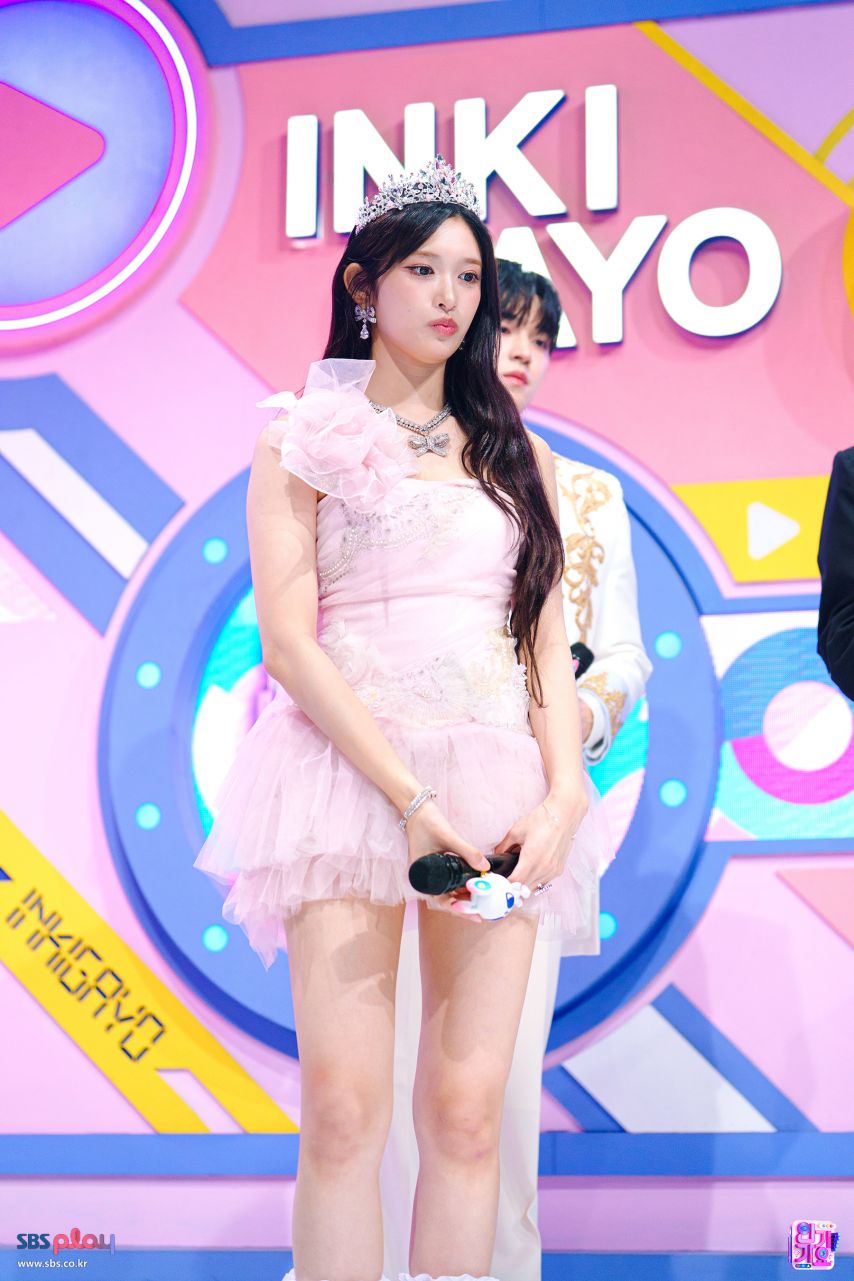 아이브 이서 인기가요 현장포토