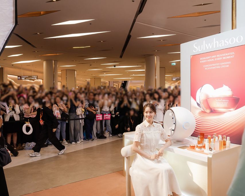 윤아 소녀시대 with Sulwhasoo