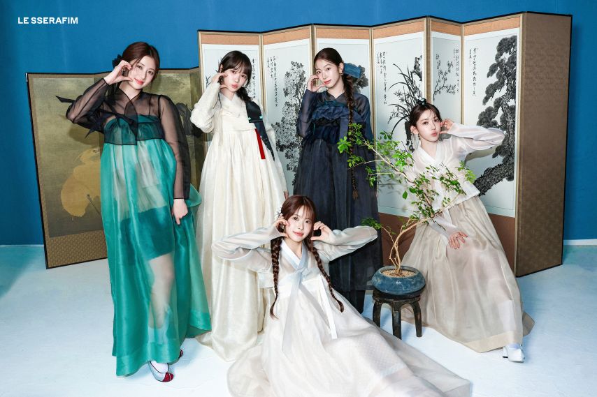 르세라핌 ’SUPER ELLE’ Photo Sketch