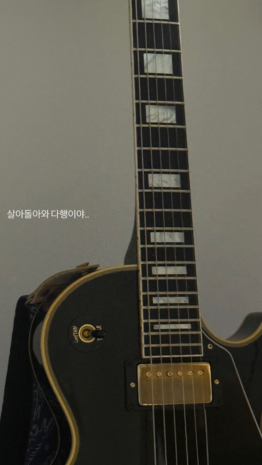 QWER 히나 돌라온 까망이(기타)
