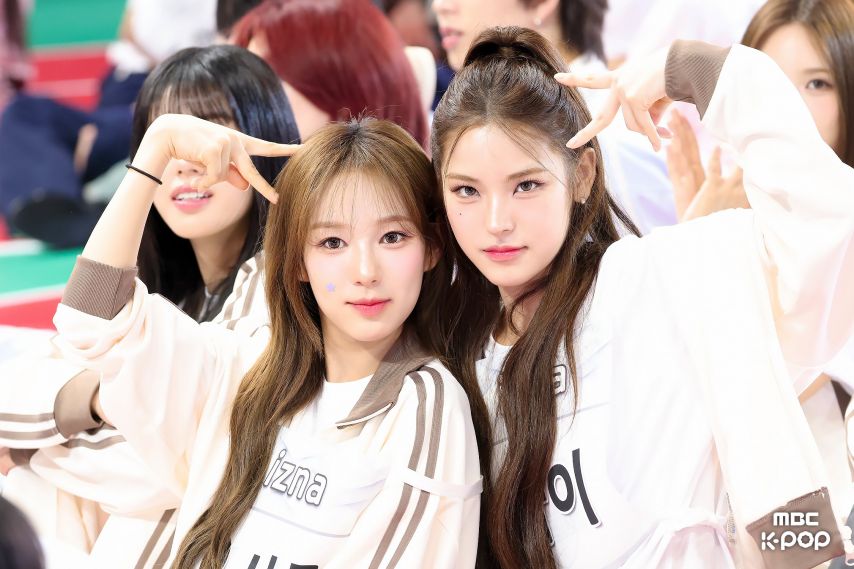 이즈나 아육대 비하인드