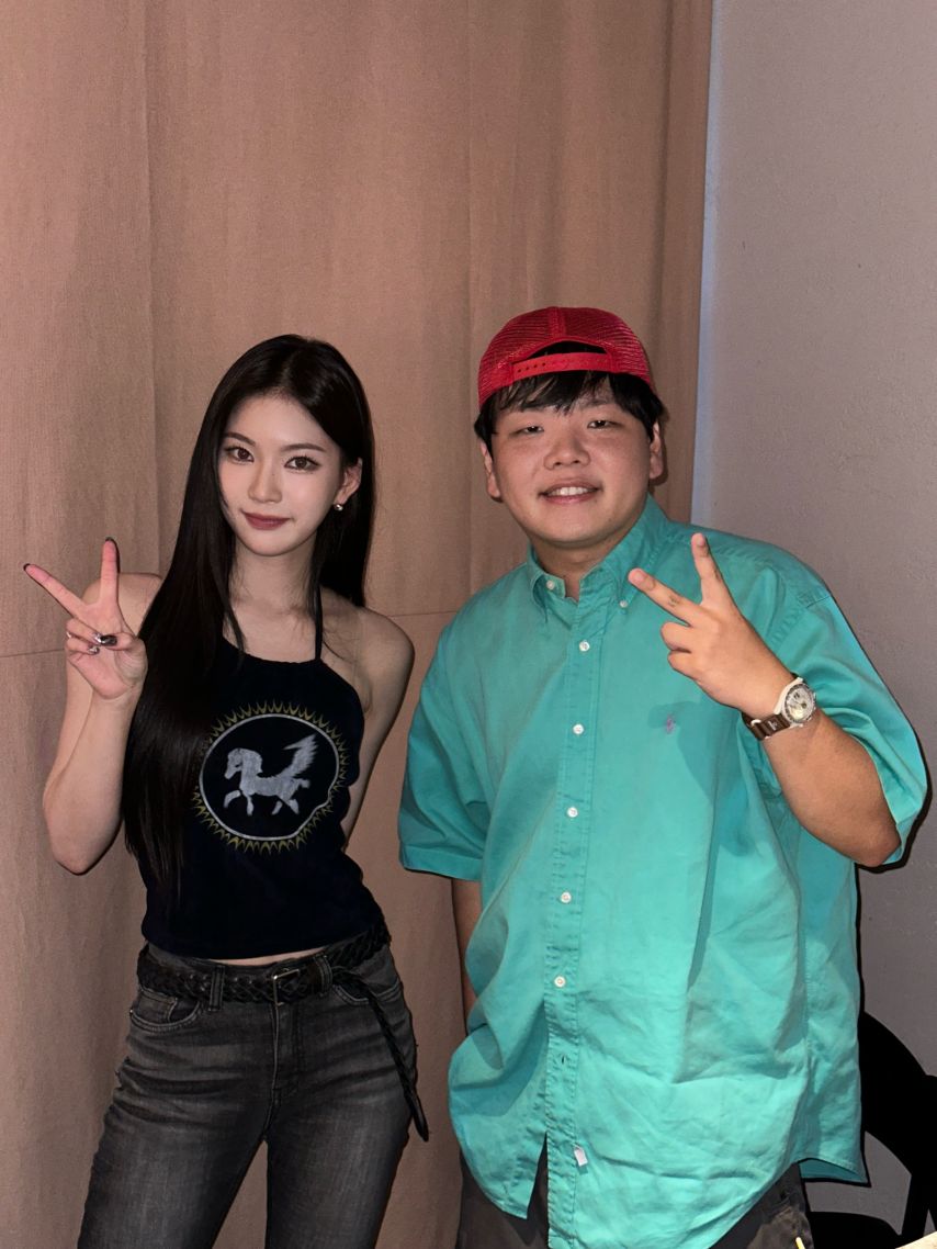 스테이씨 아이사 윤 그리고 곽튜브