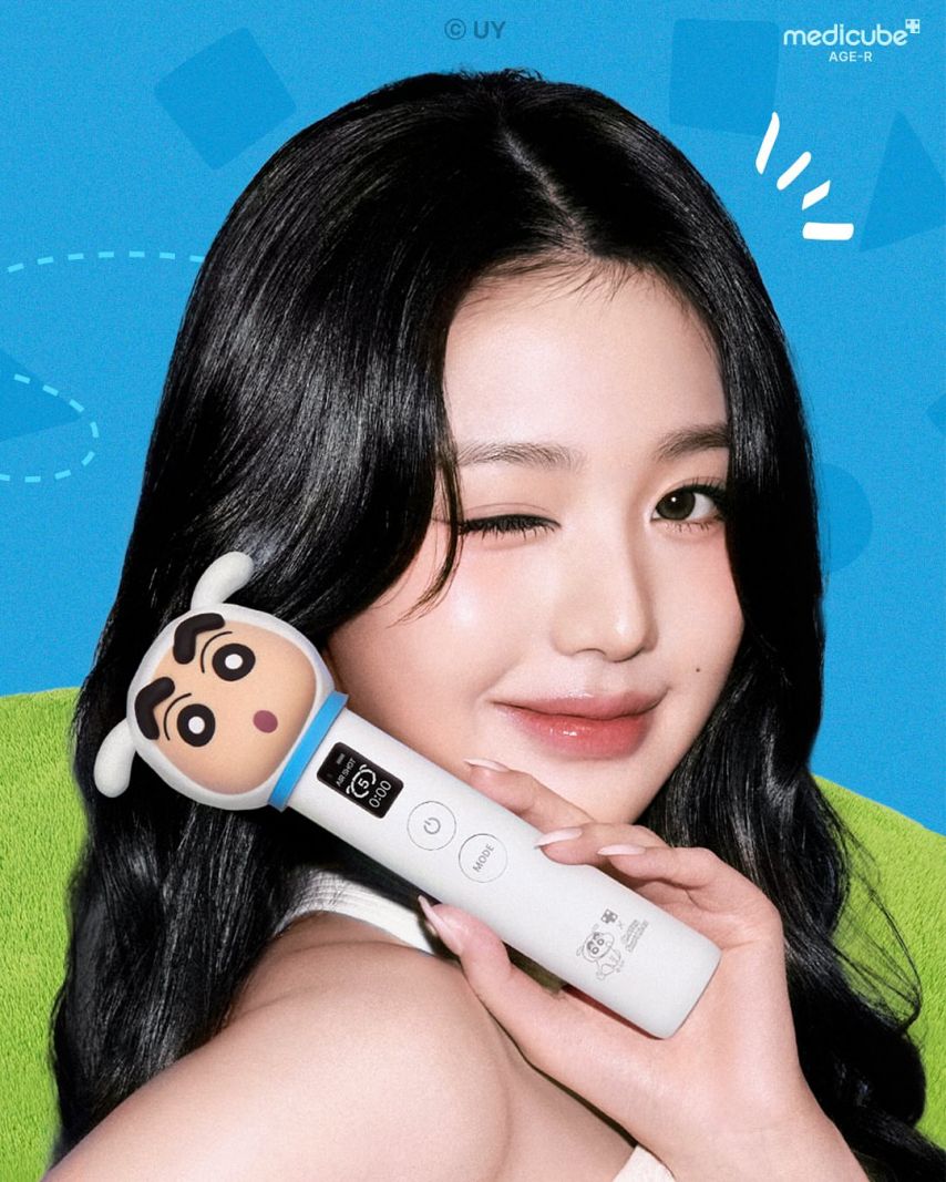 아이브 장원영 아이더,메디큐브