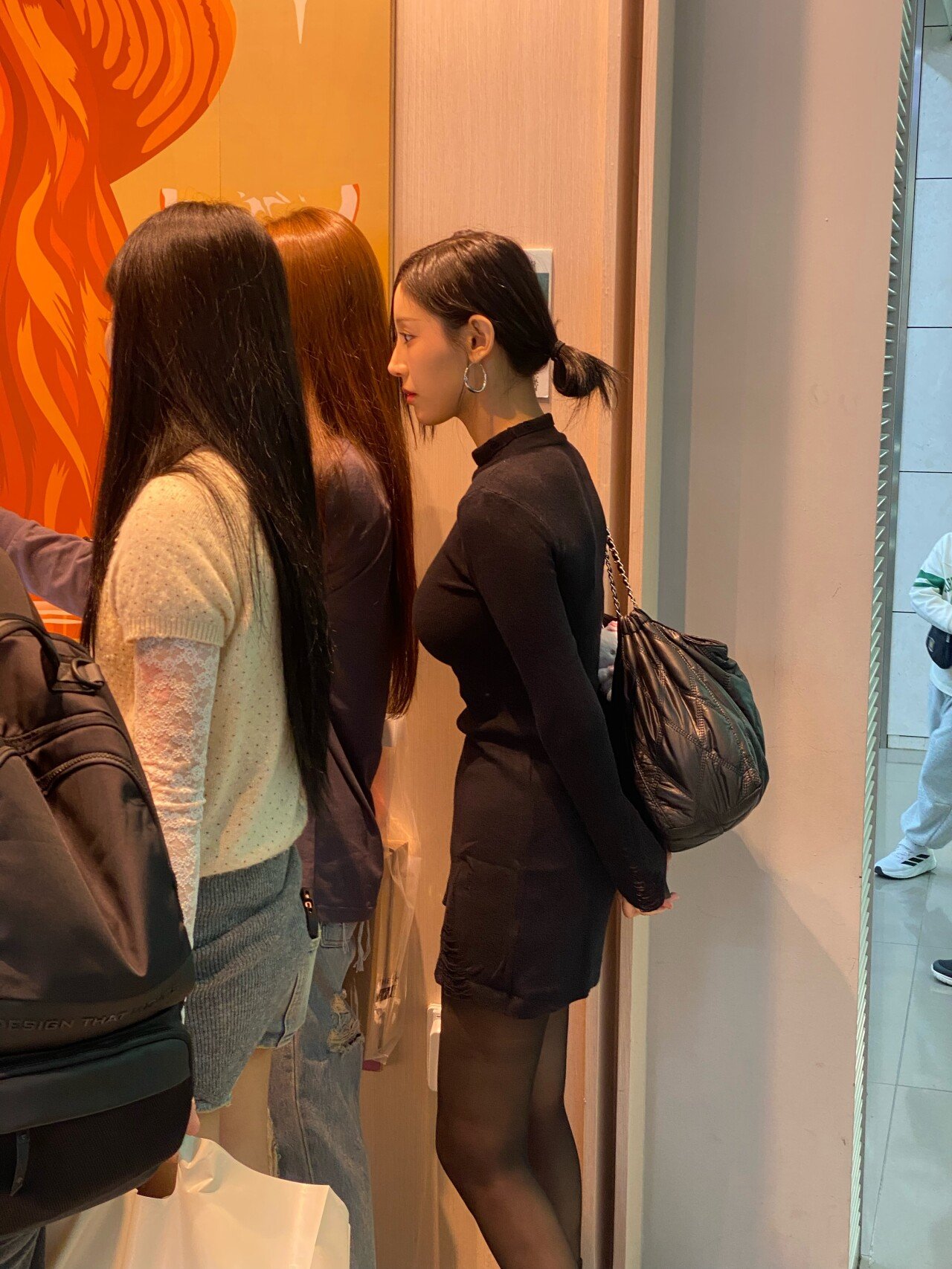 라잇썸 한초원 실물느낌 블랙원피스 검스 묵직한 옆슴라인