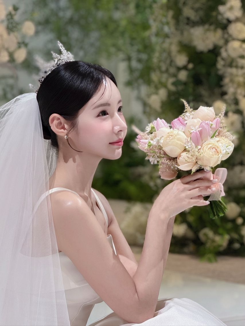 하빈 결혹식날 독사진