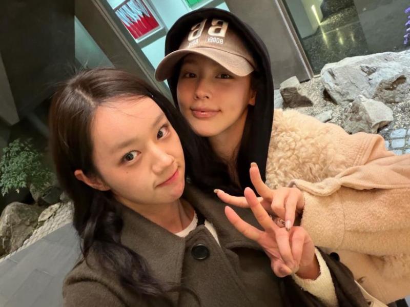 혜리 인별 with 미연 아이들
