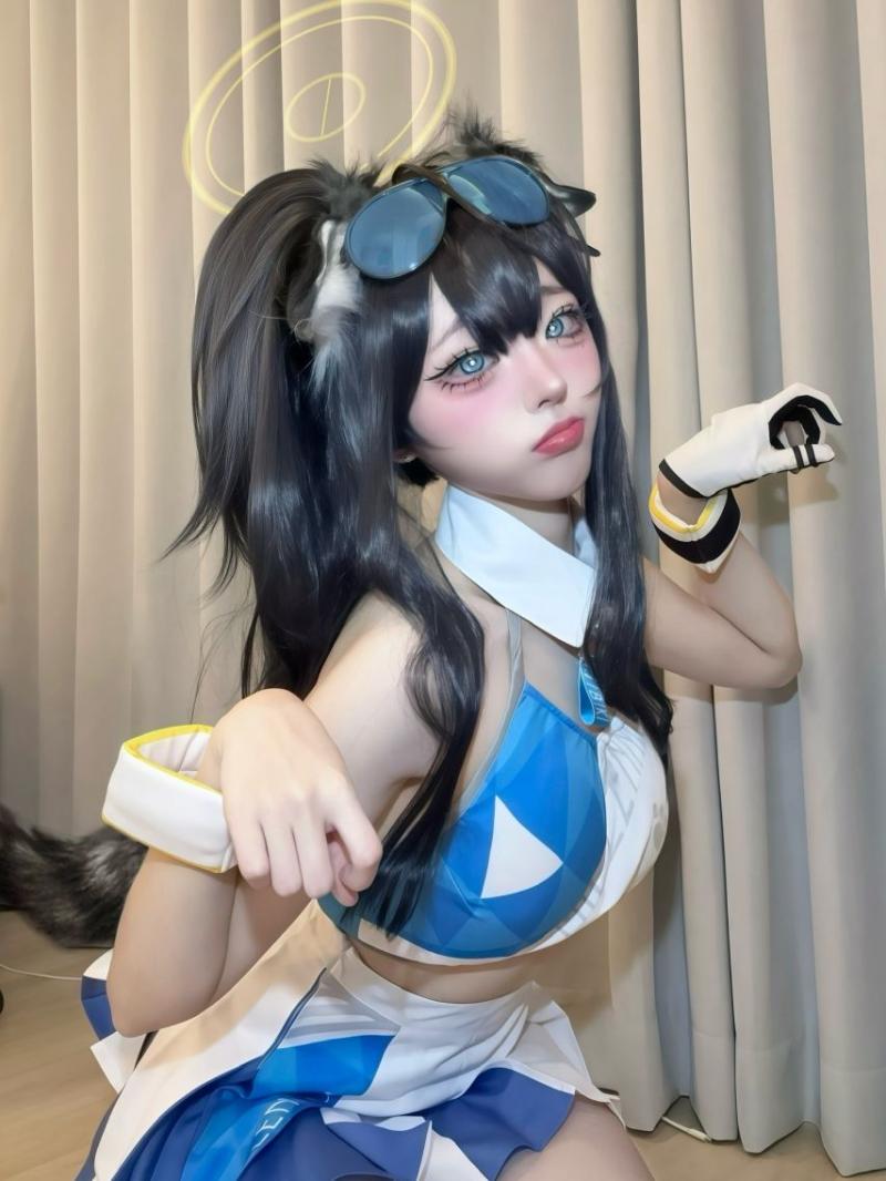 QWER 히나 Nekozuka Hibiki 코스