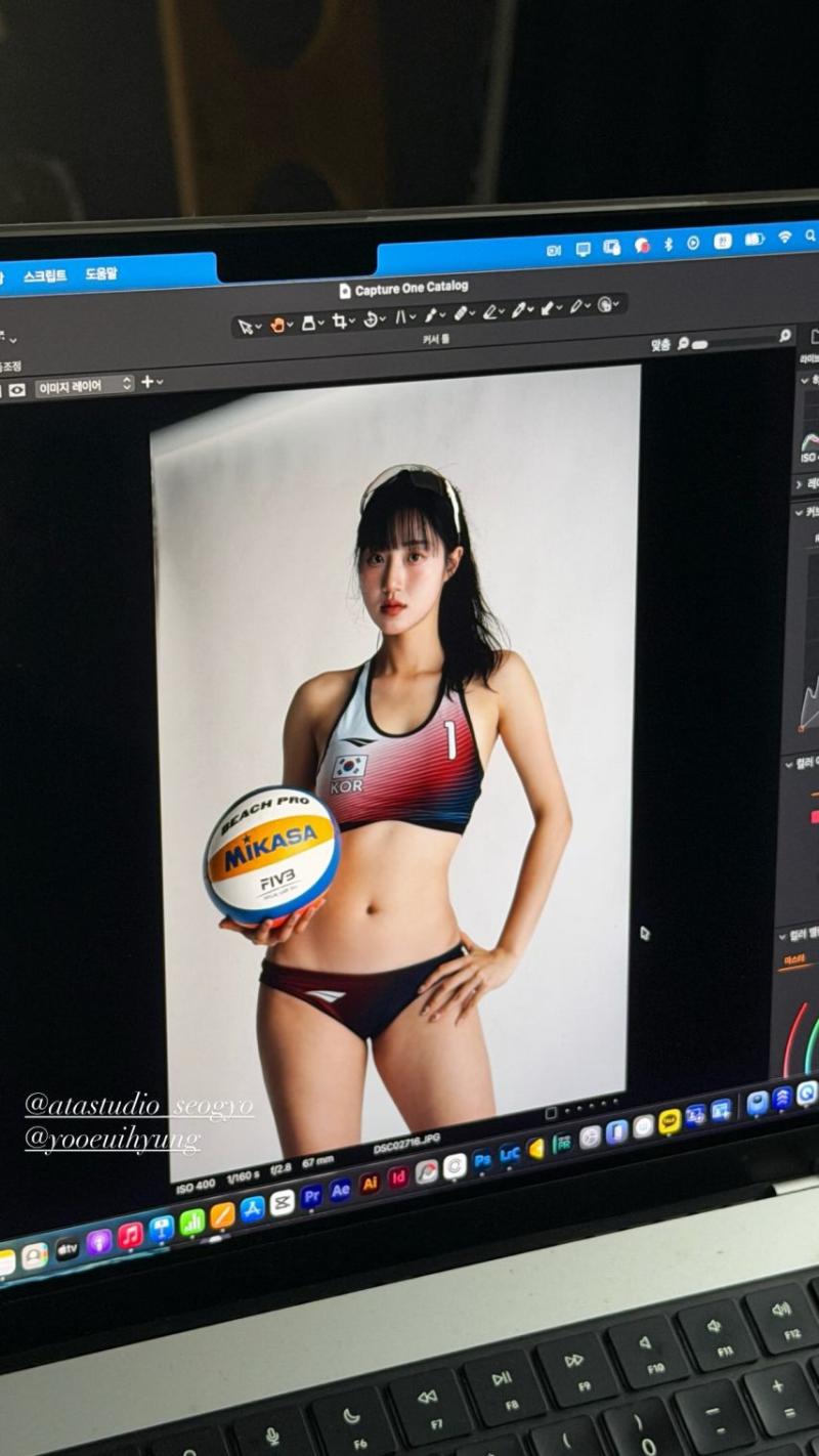 신지은 김정아 비치발리볼