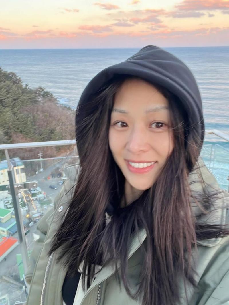 배우 장신영 SNS