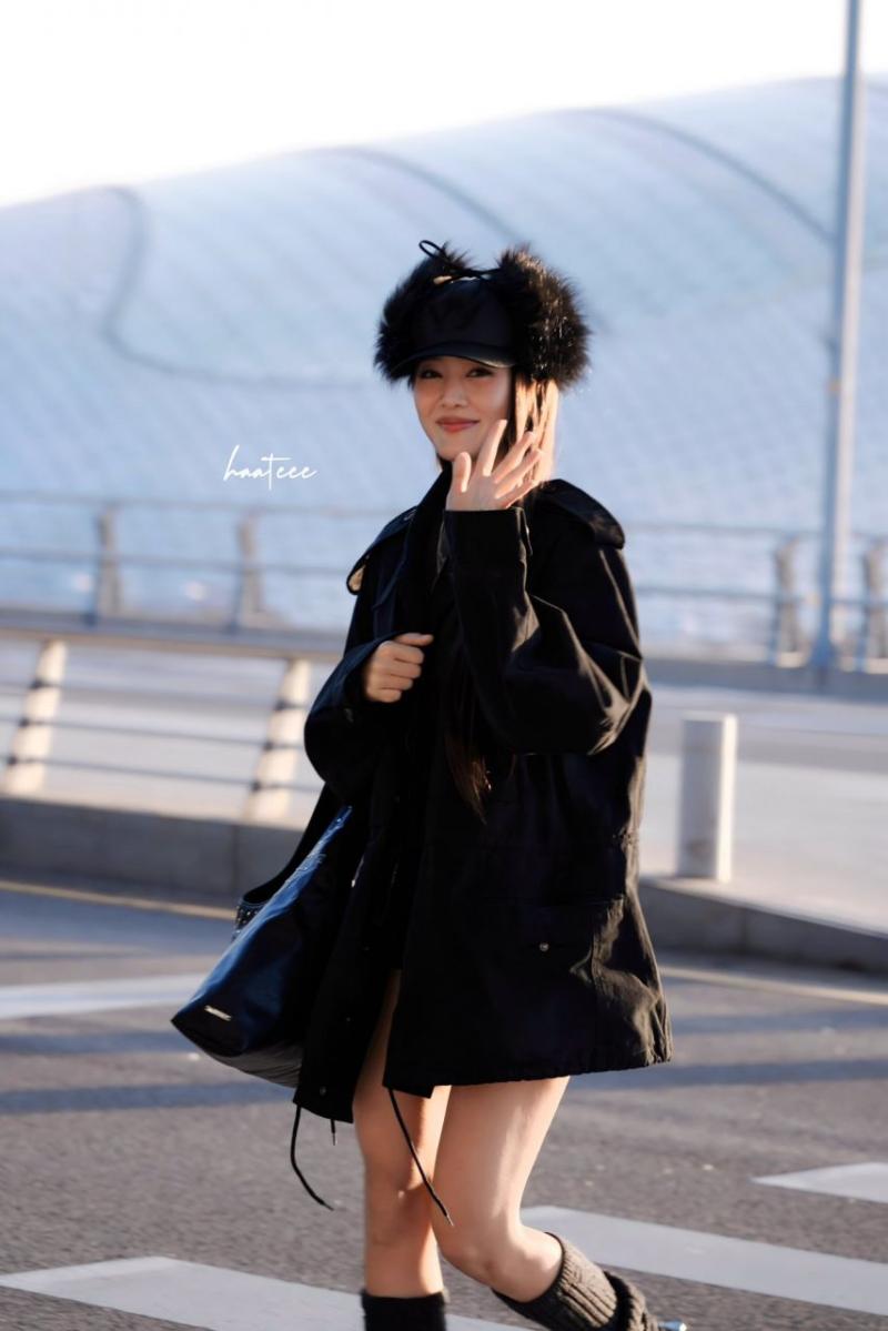 오늘 출국 아이들 민니