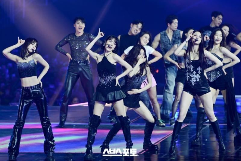 르세라핌 가요대전 현장포토