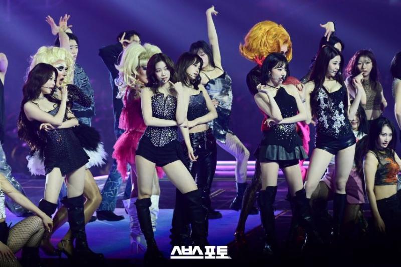 르세라핌 가요대전 현장포토