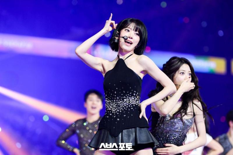 르세라핌 가요대전 현장포토