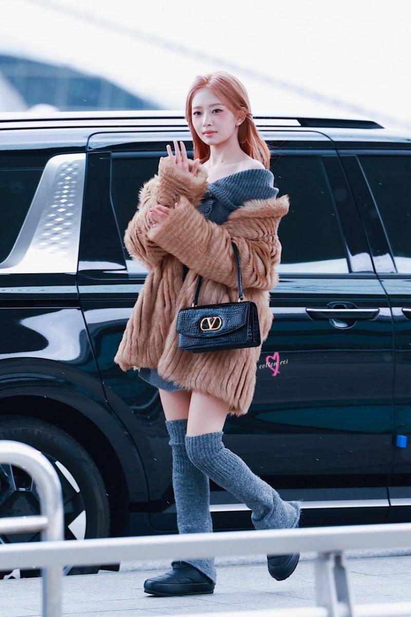 오늘 출국하는 아이브 레이
