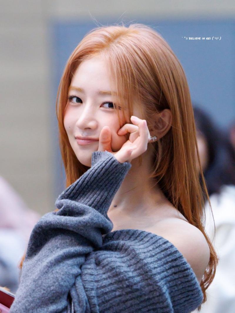 오늘 출국하는 아이브 레이