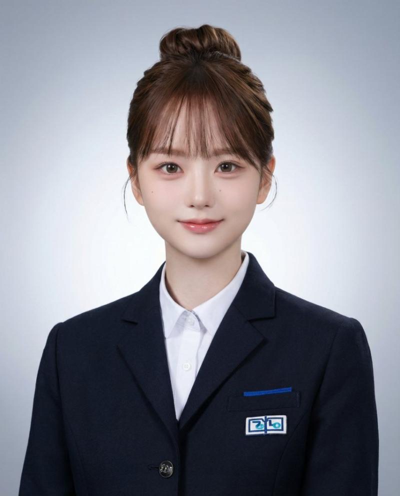 오늘 중학교 졸업한 트리플에스 서아(본명 정해린)