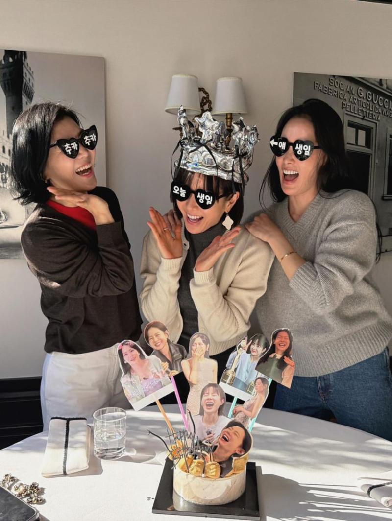 생일맞은 손예진