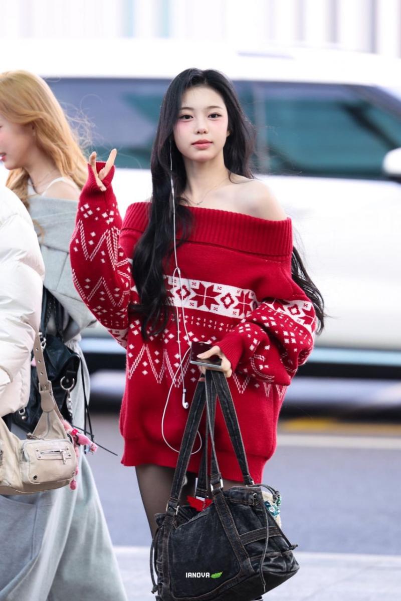 오늘자 중국으로 출국하는 하츠투하츠 이안