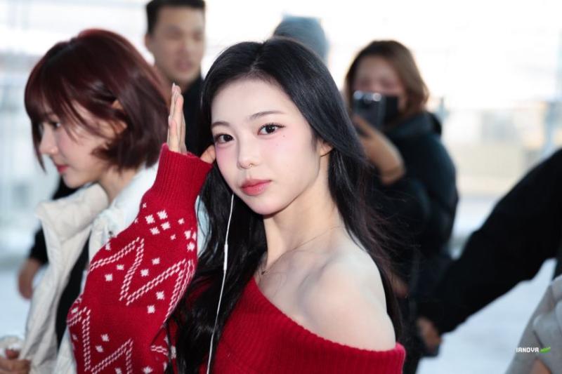 오늘자 중국으로 출국하는 하츠투하츠 이안