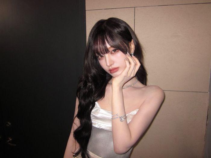 아이브 리즈 실크 드레스
